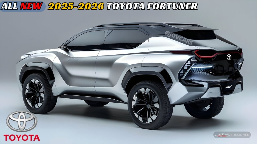 2025 2026 Toyota Fortuner All New Redesigned The Ultimate Adventure Companion YouTube