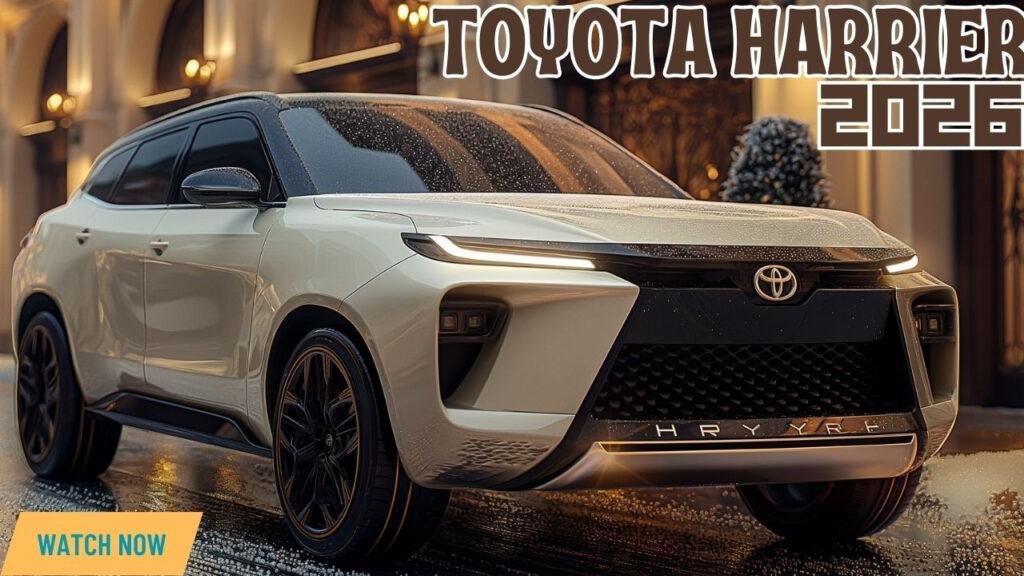  2025 2026 Vision The New Toyota Harrier Will Blow Your Mind YouTube