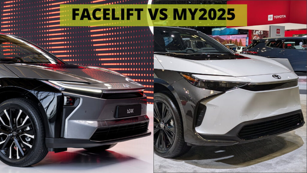 2025 Toyota BZ4X Vs 2026 Toyota BZ4X Facelift What To Expect