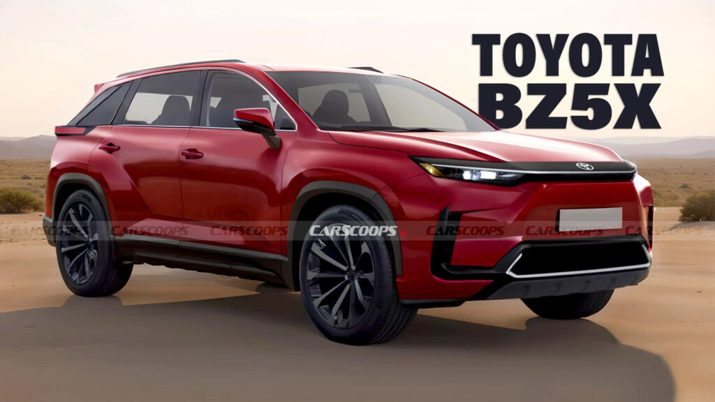 2025 Toyota BZ5x What To Expect From The US Built Three Row Electric SUV Carscoops