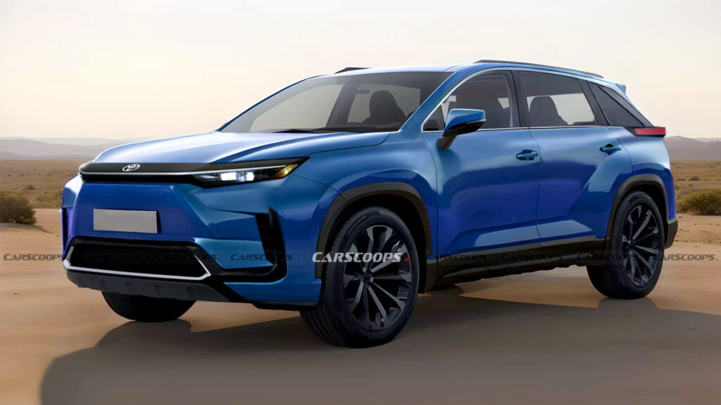2025 Toyota BZ5x What To Expect From The US Built Three Row Electric SUV Carscoops
