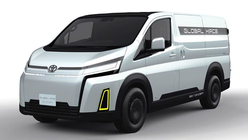 2025 Toyota HiAce Electric Car Previewed As Toyota Plays Catchup Against Ford Mercedes Benz Peugeot And LDV Car News CarsGuide