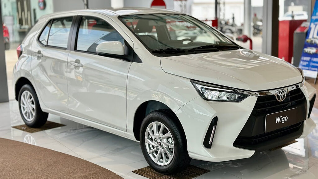 2025 Toyota WIGO Hatchback 1 0L Premium Small Car Exterior And Interior White Color YouTube