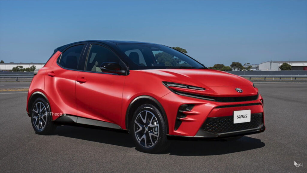 2026 Or 2027 Toyota Yaris Takes The Crown In Fantasy Land Feels Like An All New Design Autoevolution
