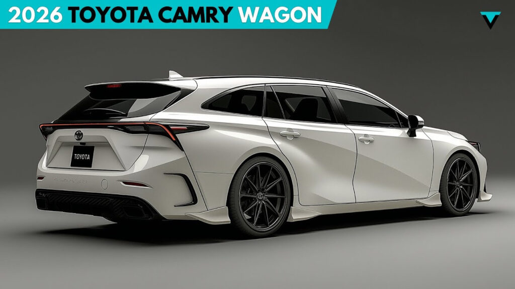 2026 Toyota Camry Wagon Unveiled BOMBASTIC YouTube