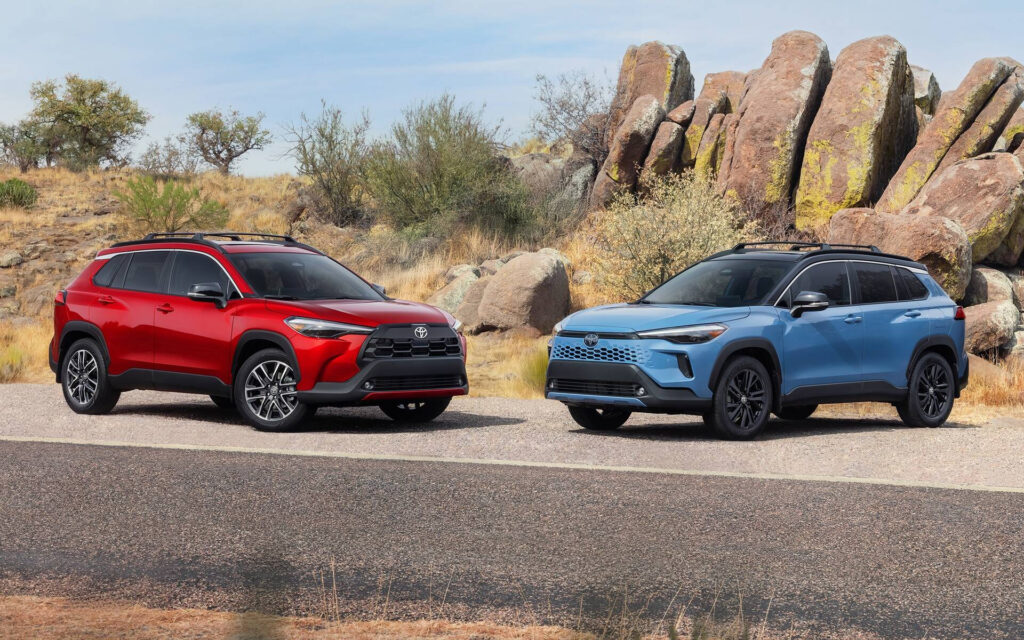 2026 Toyota Corolla Cross Shows New Mug Gets Larger Display The Car Guide