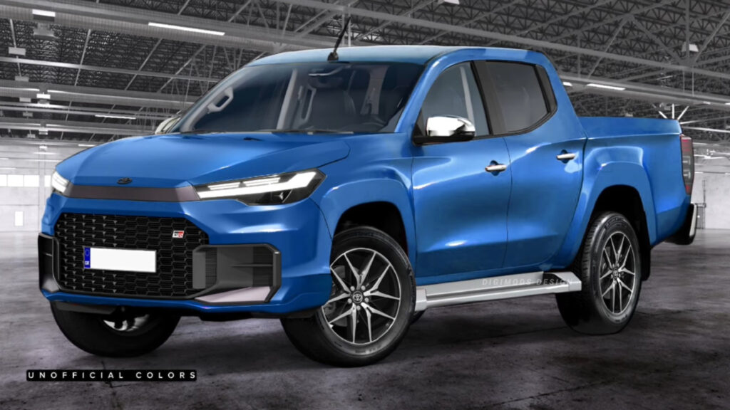 2026 Toyota Corolla GR Sport HEV Compact Pickup Truck Digitally Goes After Maverick Lobo Autoevolution