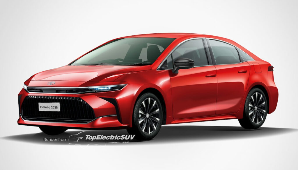 2026 Toyota Corolla Hybrid Sedan Gets Revealed Early Albeit Only Virtually In CGI Autoevolution