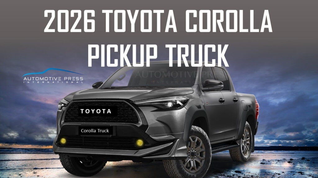 2026 TOYOTA COROLLA PICKUP TRUCK COMING ENGINEER EXPLAINS HOW COROLLA CROSS BECOMES A TRUCK YouTube