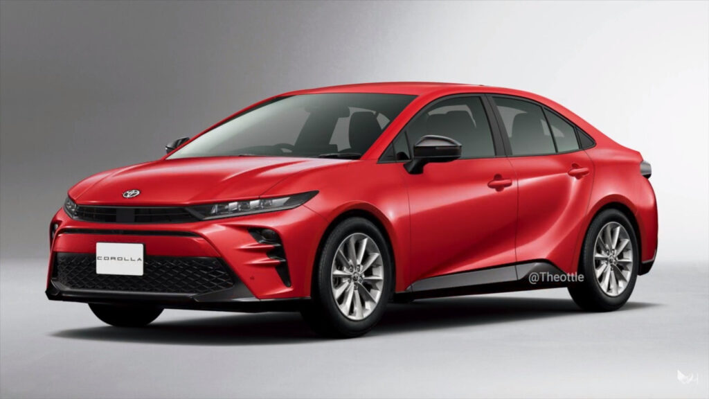 2026 Toyota Corolla Rendered Does The New Year New Me Look Suit It Autoevolution