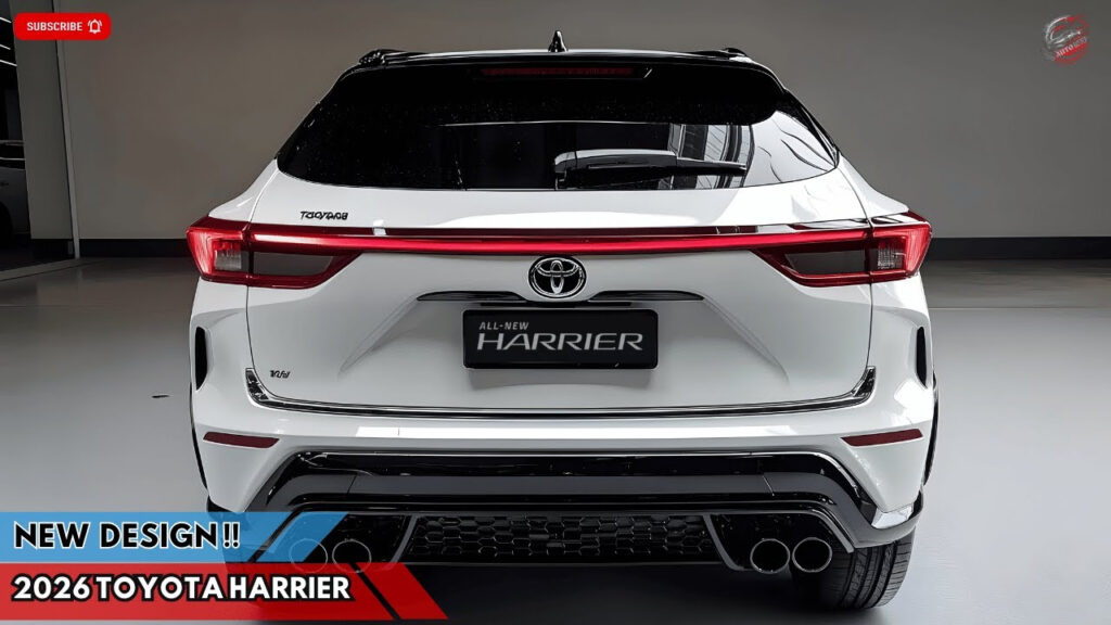 2026 Toyota Harrier Master Any Terrain With UnmatchedSmoothness YouTube