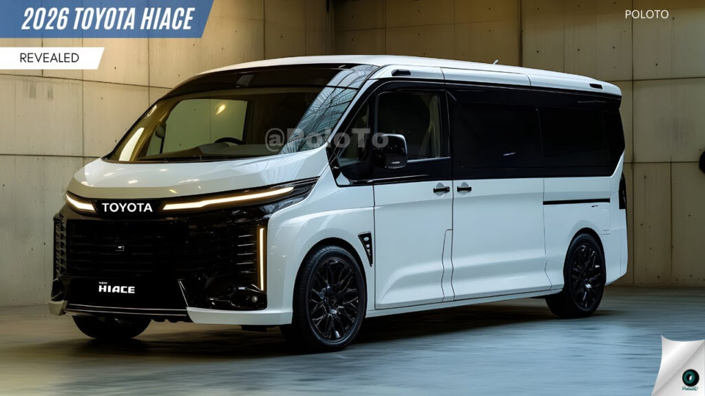 2026 Toyota Hiace Revealed More Sophisticated Powerful And More Exciting Than Ever YouTube