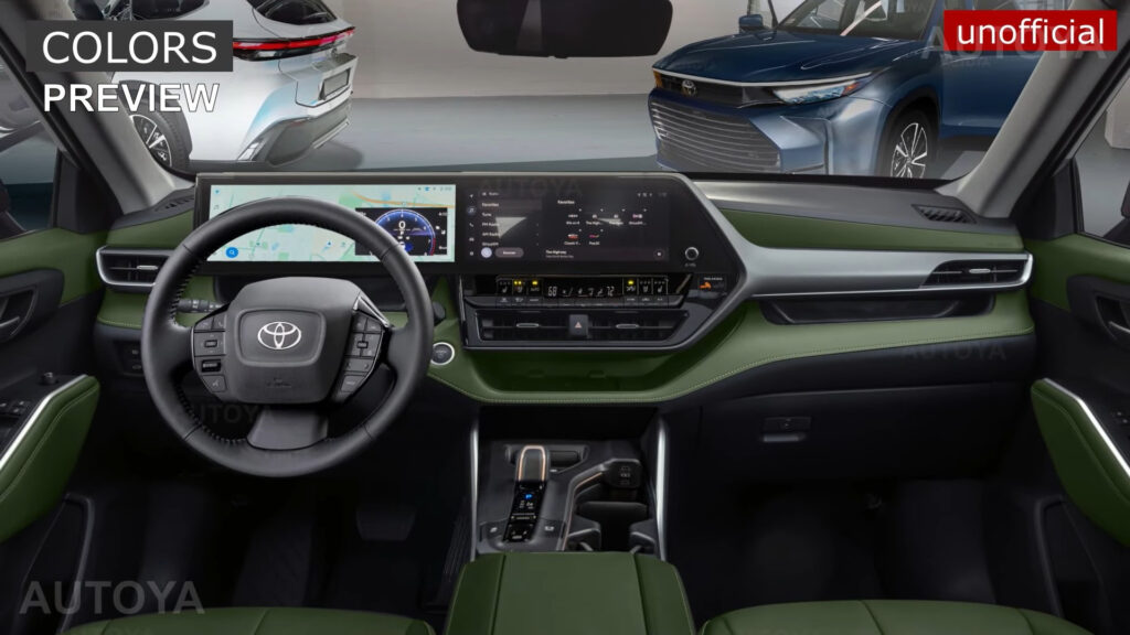 2026 Toyota Highlander Evolves Virtually To Make Even The Grand Highlander A Bit Jealous Autoevolution