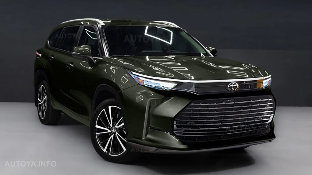 2026 Toyota Highlander Gets Thoroughly Refreshed Inside And Out Albeit Only In CGI Land Autoevolution