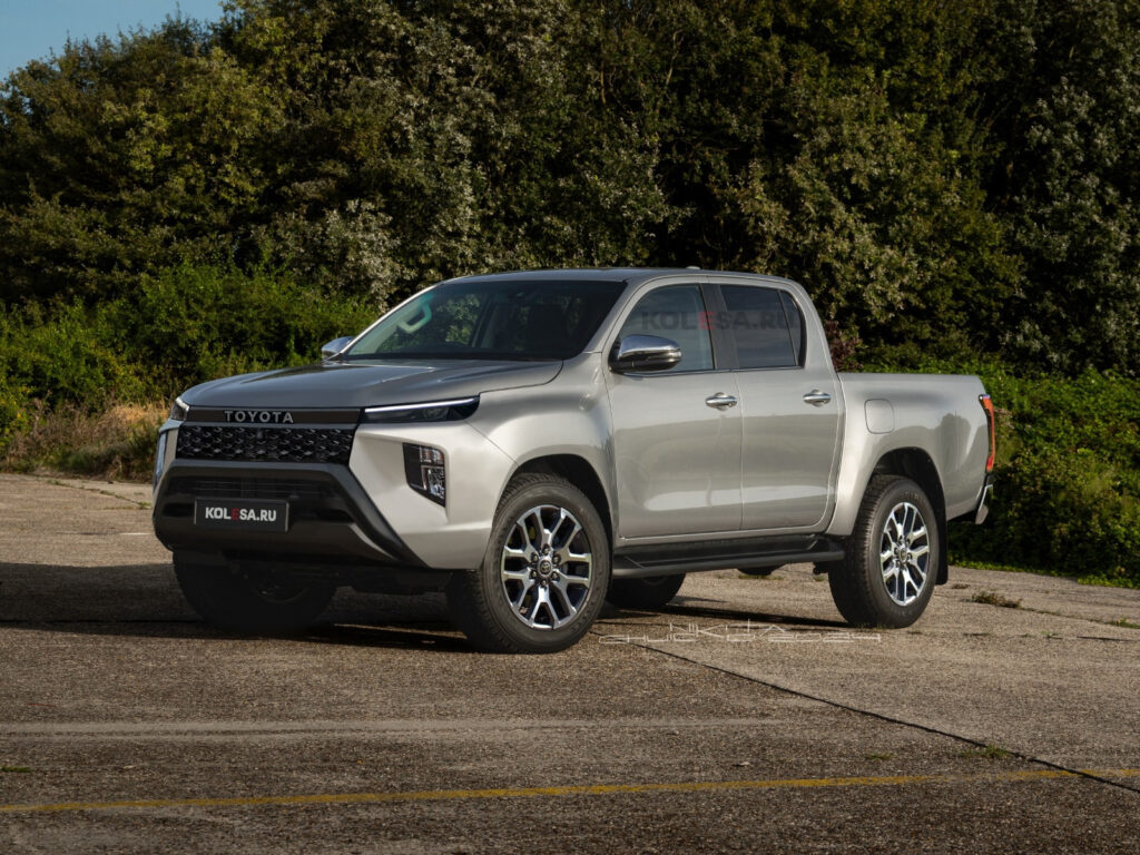 2026 Toyota Hilux Digitally Adopts Softer Design Is Still The Same Rugged Truck Autoevolution