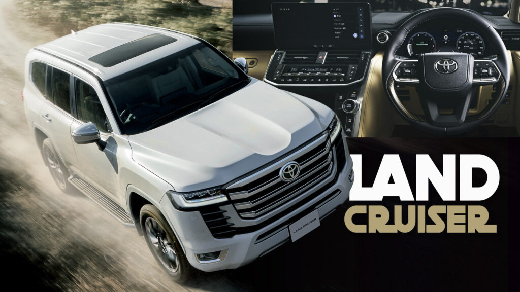 2026 Toyota Land Cruiser 300 Gets A Digital Overhaul But No One Can Buy It Carscoops