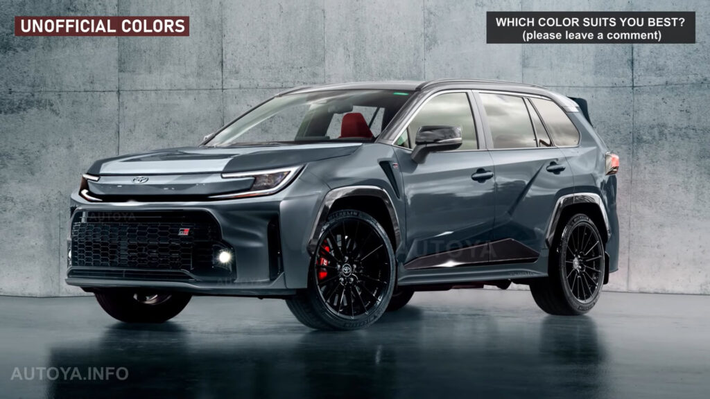 2026 Toyota RAV4 GR Sport Makes Scripted Debut As Most Powerful Next Gen Crossover SUV Autoevolution
