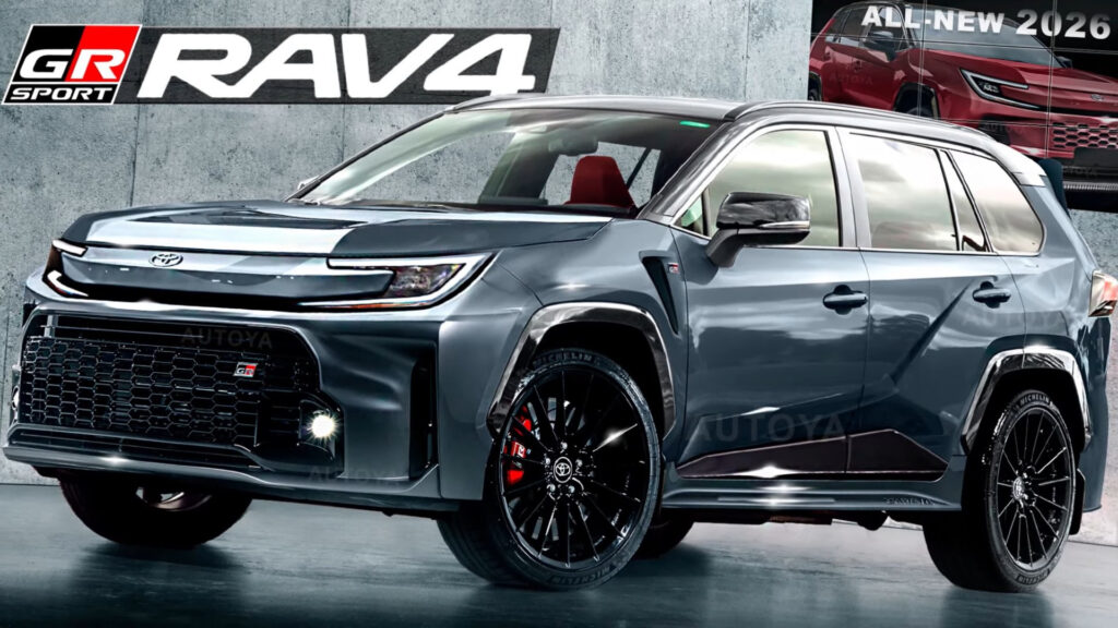 2026 Toyota RAV4 GR Sport Makes Scripted Debut As Most Powerful Next Gen Crossover SUV Autoevolution