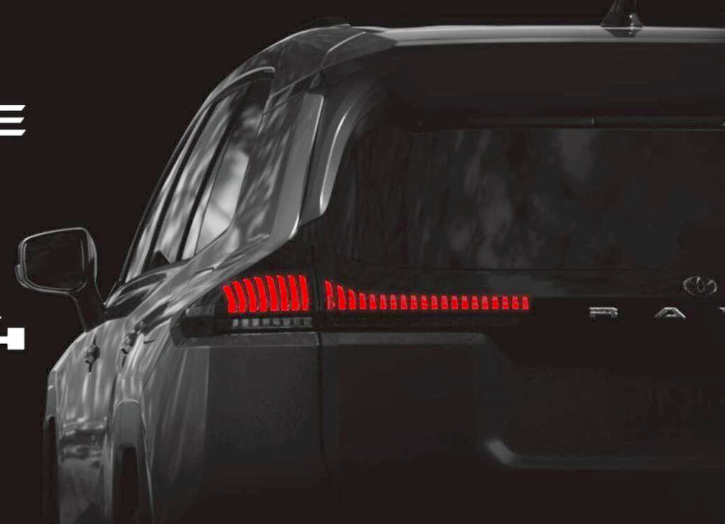2026 Toyota RAV4 Hybrid C shaped Lights All terrain Tires More Confirmed