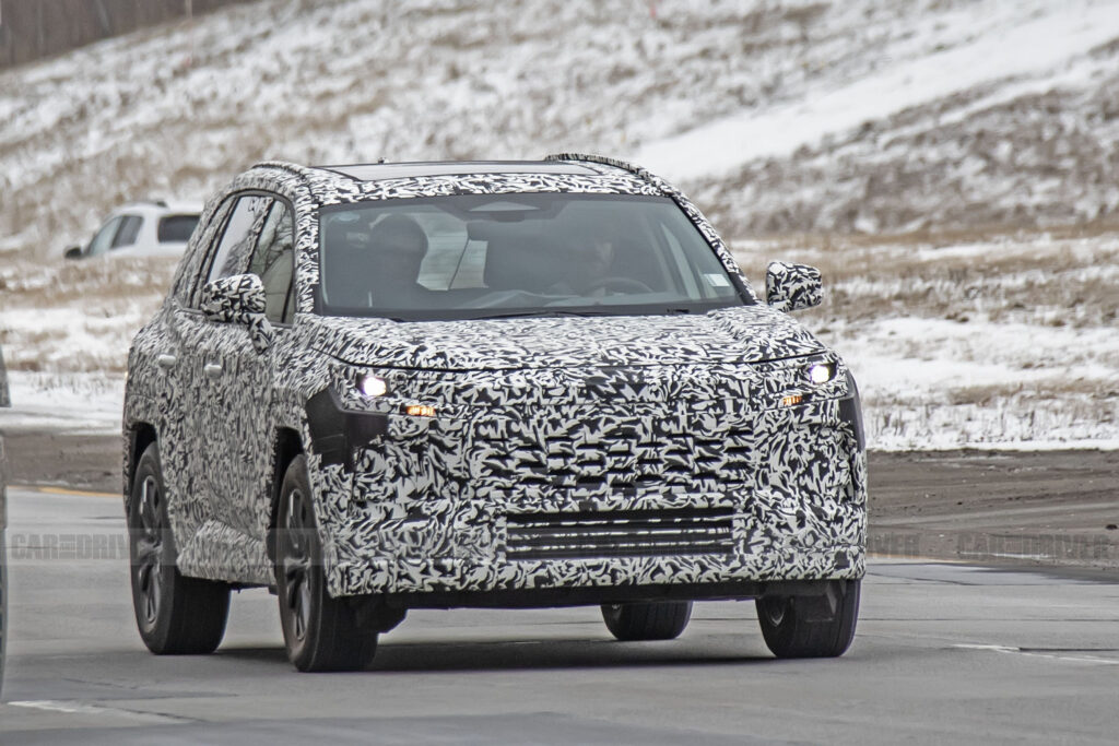 2026 Toyota RAV4 Spied With Squarer Styling Could Go Hybrid Only