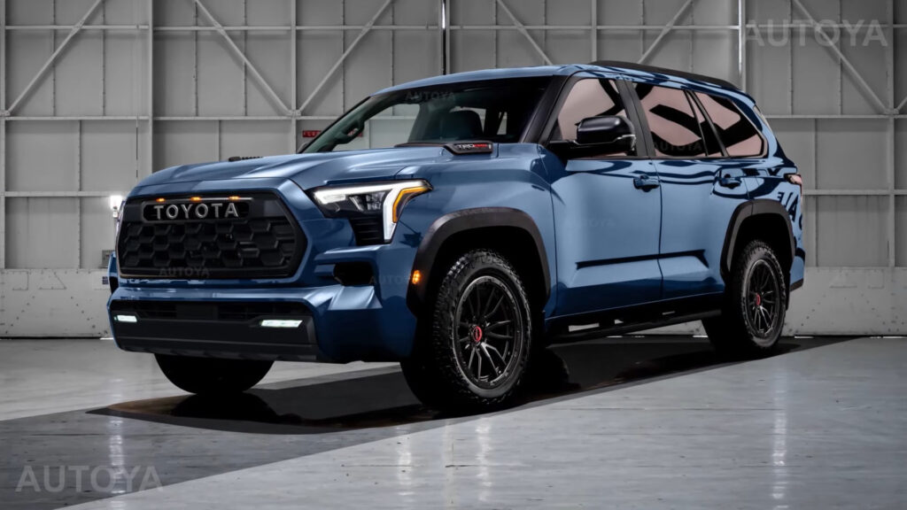 2026 Toyota Sequoia Lands Early With Refreshed Exterior And Interior Albeit Only In CGI Autoevolution