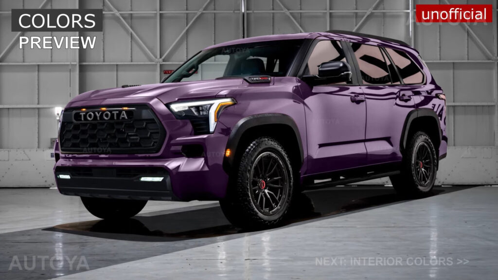 2026 Toyota Sequoia Lands Early With Refreshed Exterior And Interior Albeit Only In CGI Autoevolution