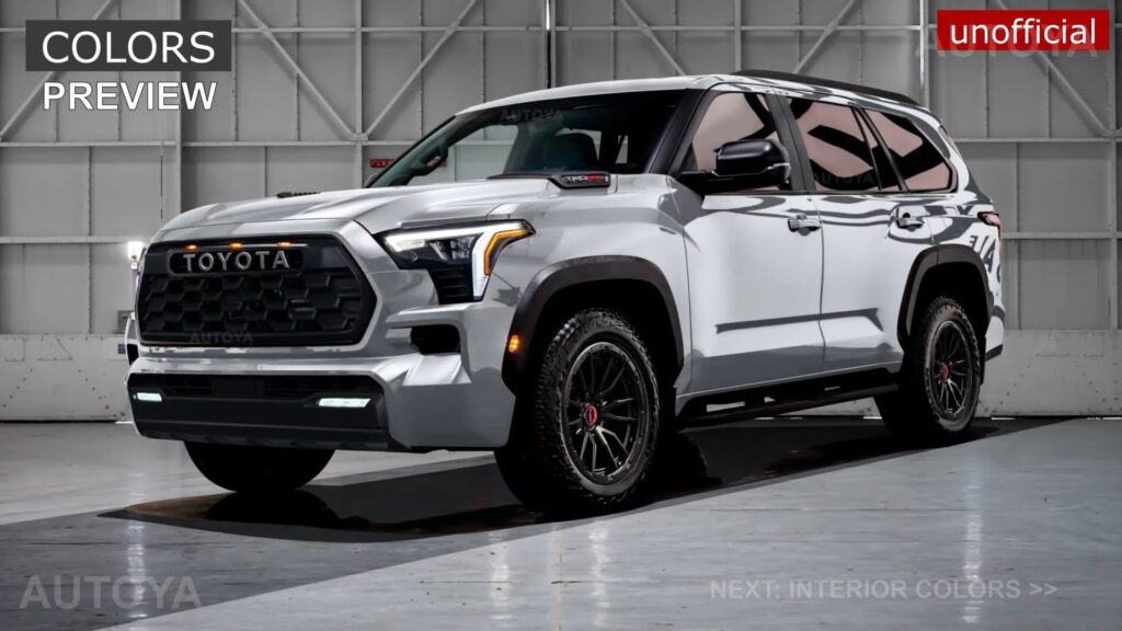 2026 Toyota Sequoia Lands Early With Refreshed Exterior And Interior Albeit Only In CGI Autoevolution