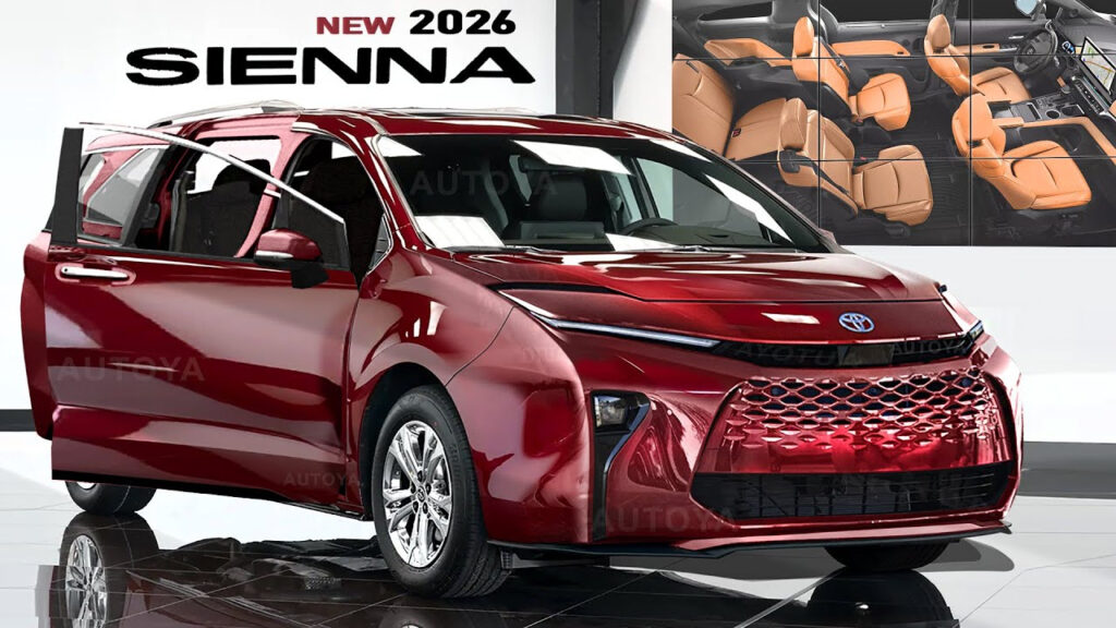 2026 Toyota Sienna INTERIOR Color Options Preview YouTube