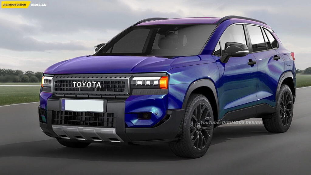 All New 2026 Toyota Corolla Cross Hybrid Looks Like A Mini Land Cruiser In Fantasy Land Autoevolution
