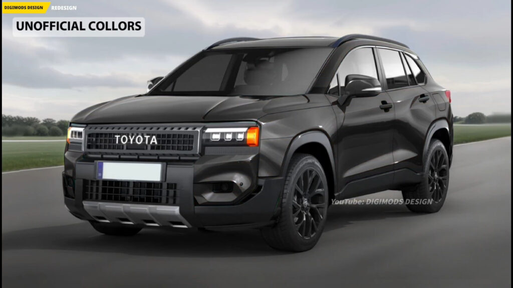 All New 2026 Toyota Corolla Cross Hybrid Looks Like A Mini Land Cruiser In Fantasy Land Autoevolution
