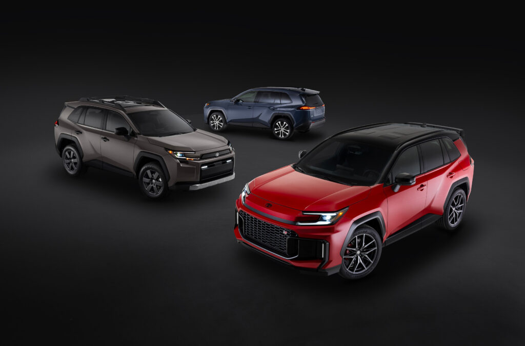 All New 2026 Toyota RAV4 Packs 100 Hybrid Lineup GR Sport Variant