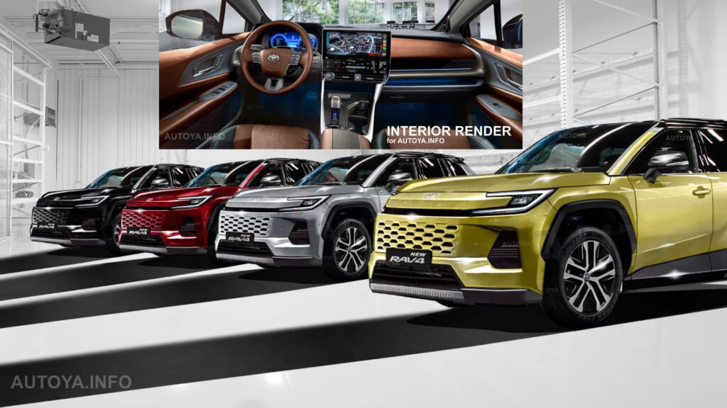 All New 2026 Toyota RAV4 Shines Brightly In CGI With Loads Of Ritzy Digital Colors In Tow Autoevolution