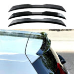 Amazon Car Rear Roof Spoiler For Toyota Grand Highlander 2023 2025 Hatchback Trunk Spoilers Rear Window Top Wing Lip ABS Plastic Add on Body Kit Accessories A Matte Black