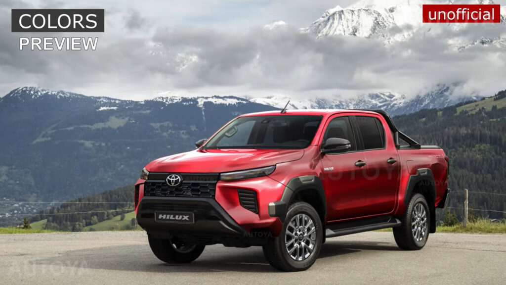 Fresh 2026 Toyota Hilux Drops By Imagination Land With Ritzy Colors Inside And Outside Autoevolution