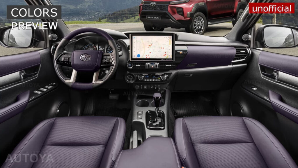 Fresh 2026 Toyota Hilux Drops By Imagination Land With Ritzy Colors Inside And Outside Autoevolution