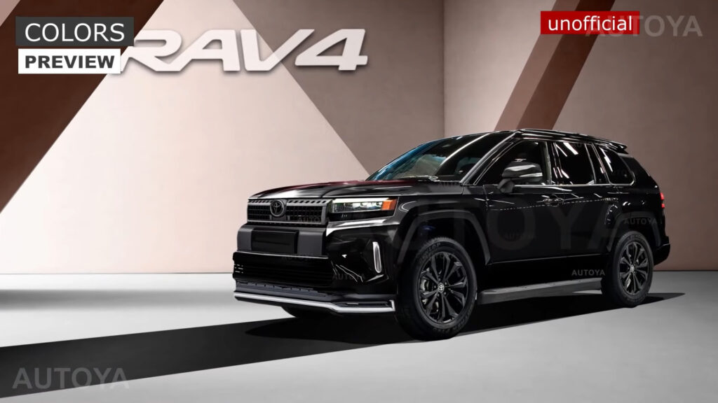Fresh 2026 Toyota RAV4 Presents Itself Digitally In Fantasy Land Inside And Outside Autoevolution