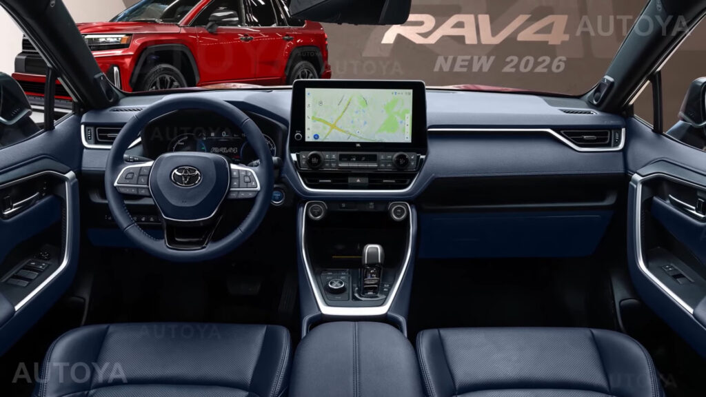 Fresh 2026 Toyota RAV4 Presents Itself Digitally In Fantasy Land Inside And Outside Autoevolution