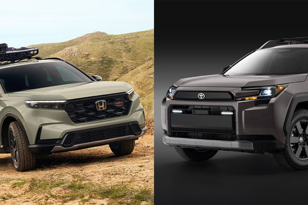 How Does The All New 2026 Toyota RAV4 Compare To The 2026 Honda CR V Cars