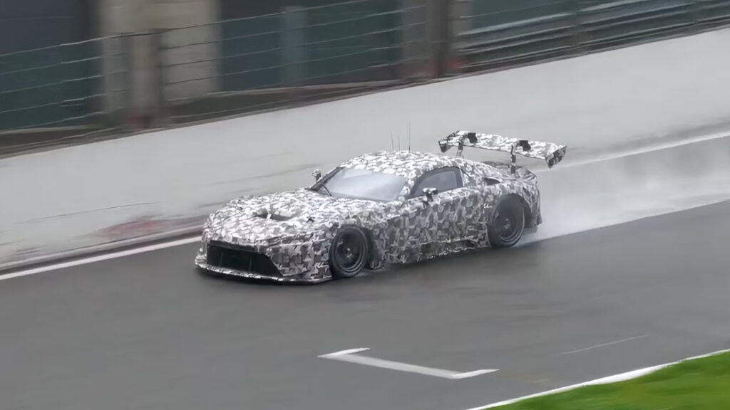 Listen To The 2026 Toyota Supra GT3 Under Hard Acceleration YouTube