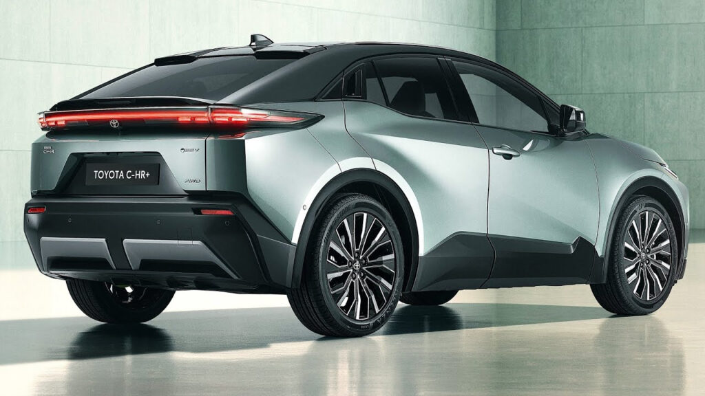 New 2026 Toyota C HR Pure Electric Coupe SUV YouTube