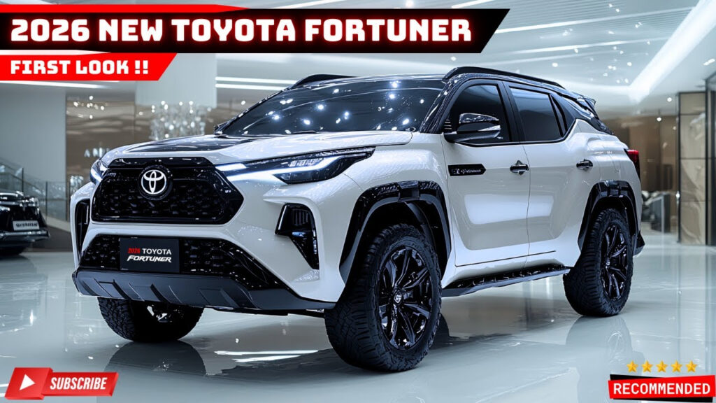 New 2026 Toyota Fortuner The Ultimate SUV Reinvented First Look Specs Release Date YouTube