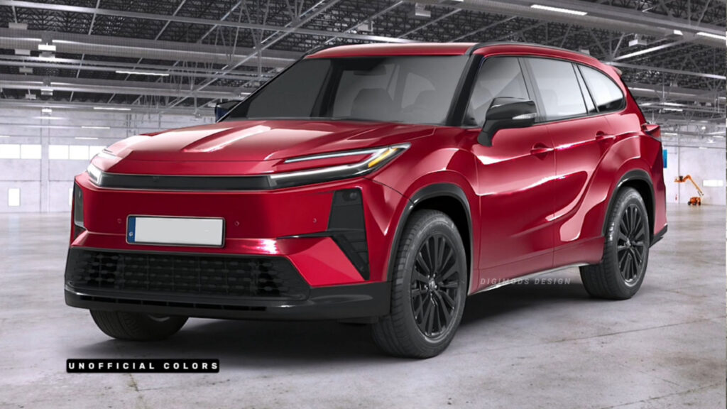 New 2026 Toyota Highlander Envisioned Looks Like A Prius SUV Autoevolution