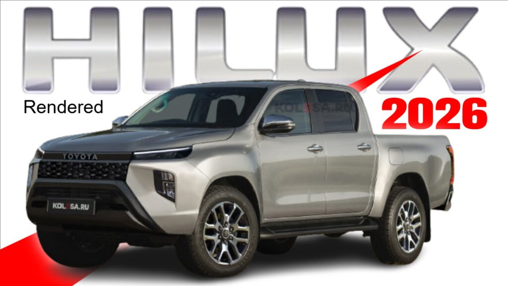 New 2026 Toyota Hilux Rendered YouTube
