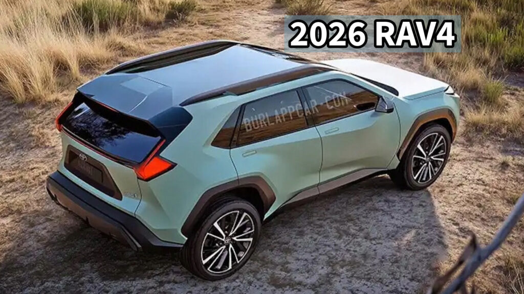 New 2026 Toyota RAV4 Digital Illustration Unofficially Shows BMW XM ish Design Autoevolution