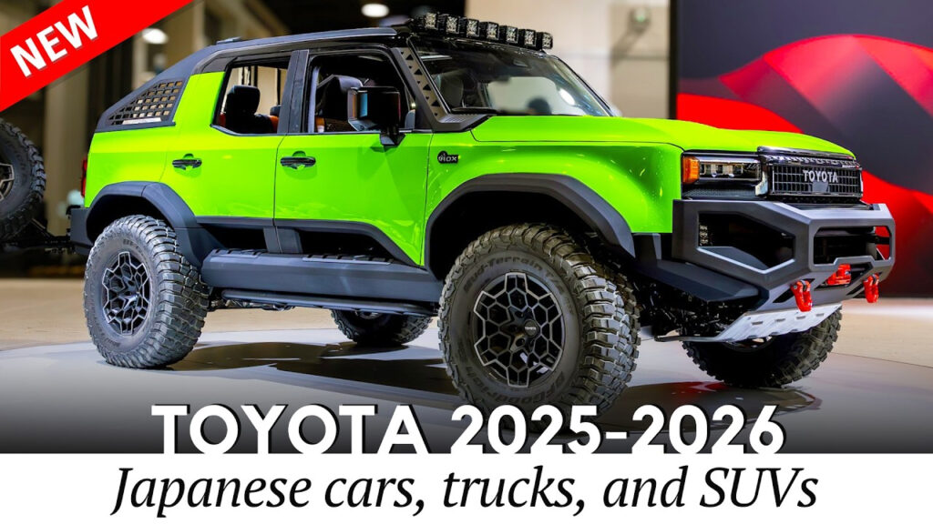 New Toyota Cars Trucks For 2025 2026 Japanese Quality Meets Refreshed Looks YouTube