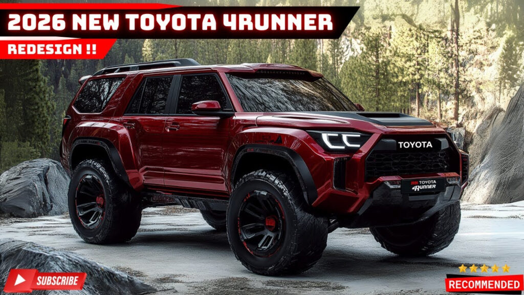 Redesign New 2026 Toyota 4Runner A First Look At The Rugged Icon s Next Gen Transformation YouTube