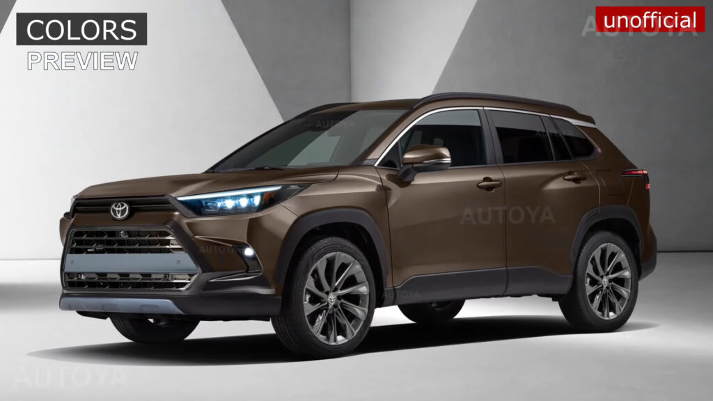 Refreshed 2026 Toyota Corolla Cross Reveals Its CGI Shades Both Inside And Outside Autoevolution