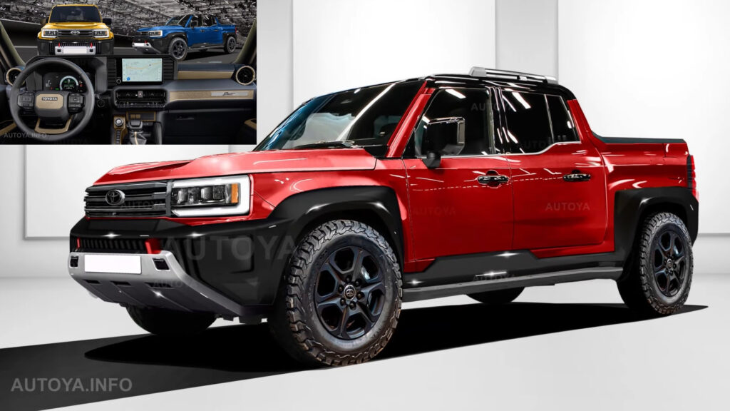 Rendering 2026 Toyota Stout Is Coming Back To Compete With The 2025 Ford Maverick Truck Autoevolution