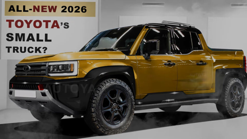 Rendering 2026 Toyota Stout Is Coming Back To Compete With The 2025 Ford Maverick Truck Autoevolution