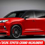 Reveal 2025 2026 Toyota Grand Highlander Hybrid New Redesign Exterior And Interior YouTube